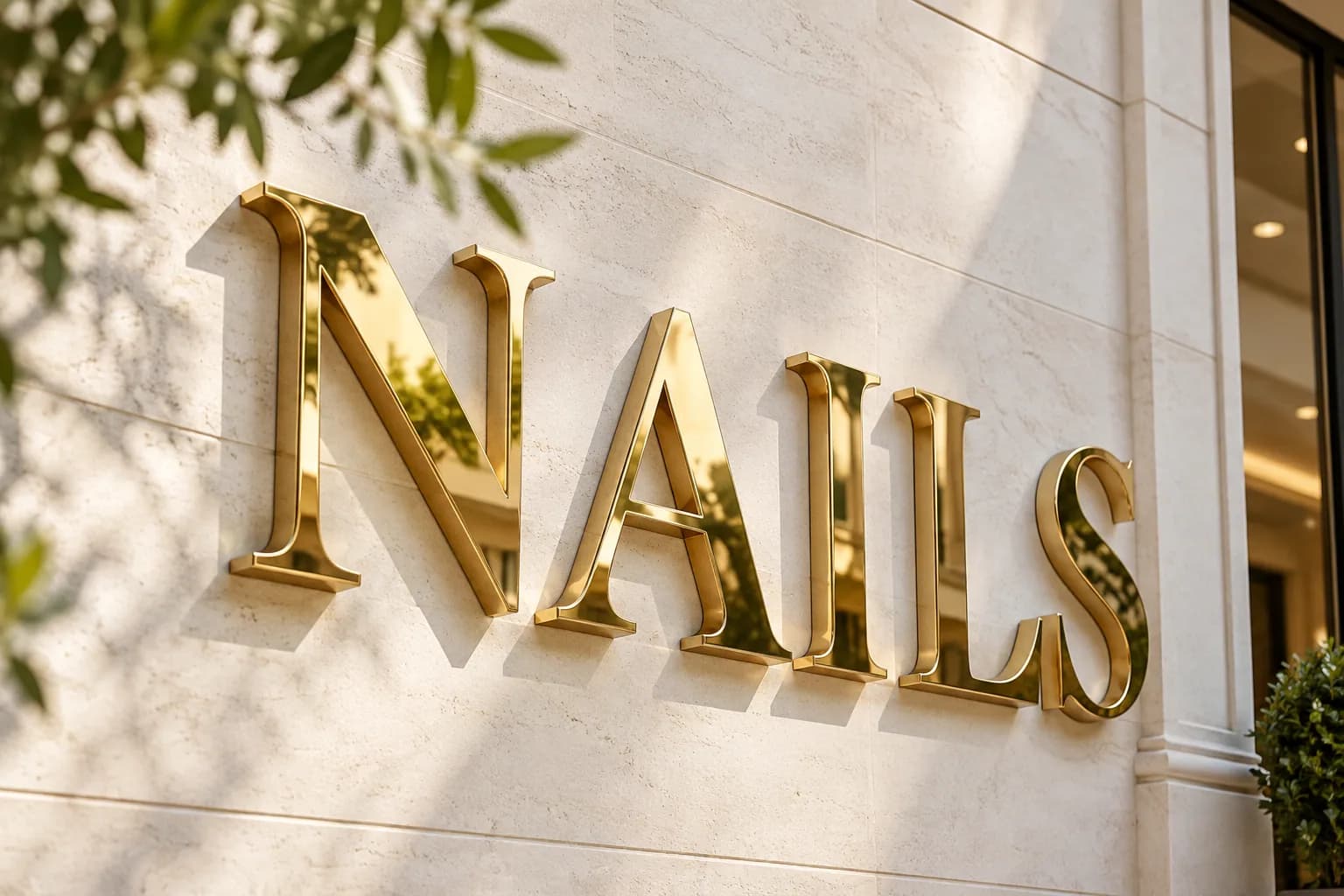Stainless steel letters